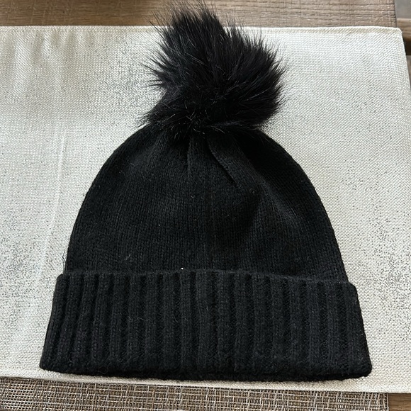 Torrid black faux fur studded hat - Picture 2 of 3